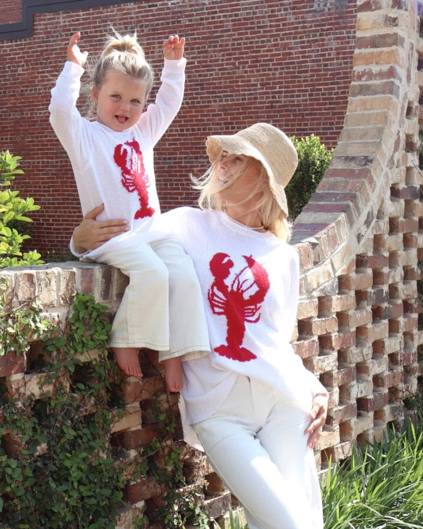 I just bought these matching sweaters for my niece’s birthday in August. We are going in a family trip to the Cape! How fun would this be for Memorial Day/4th of July/Labor Day with a family matching set? 