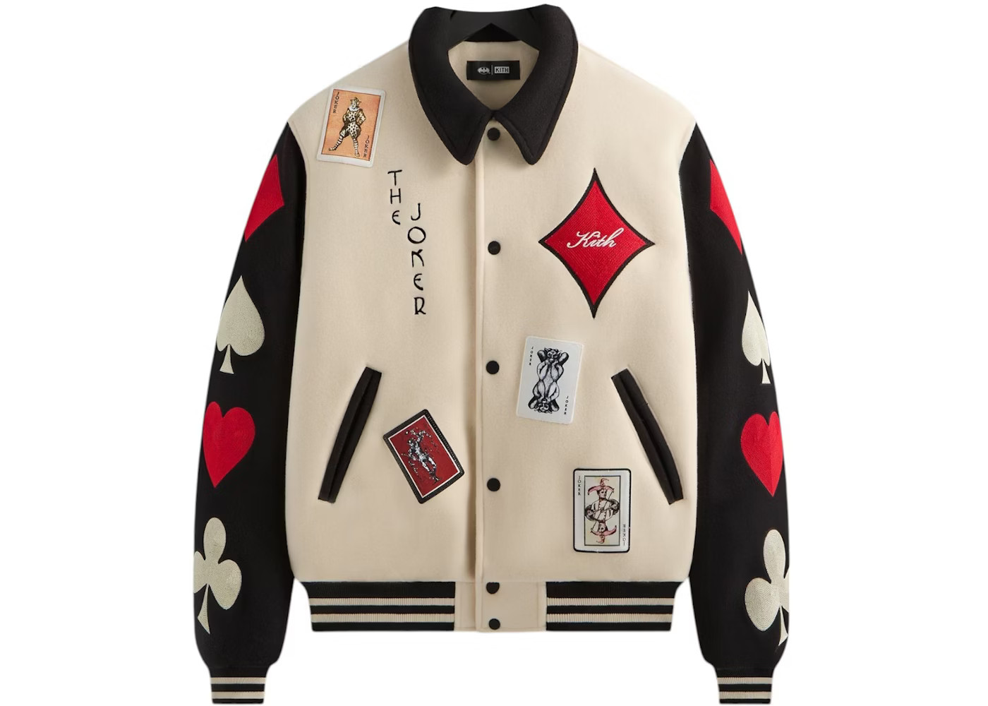 Kith x Batman Joker Wool Coaches JacketSandrift | StockX