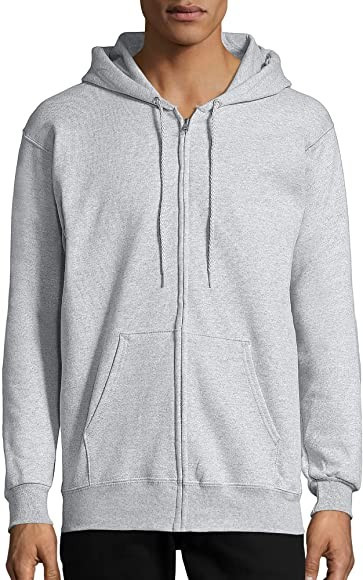 Hanes Men's Full Zip Ultimate Heavyweight Hoodie | Amazon (US)