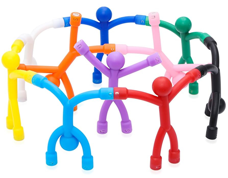 10Pcs Magnetic Travel Toys, Magnets Men for Kids, Cute Magnetic People for Refrigerator, Fridge M... | Amazon (US)
