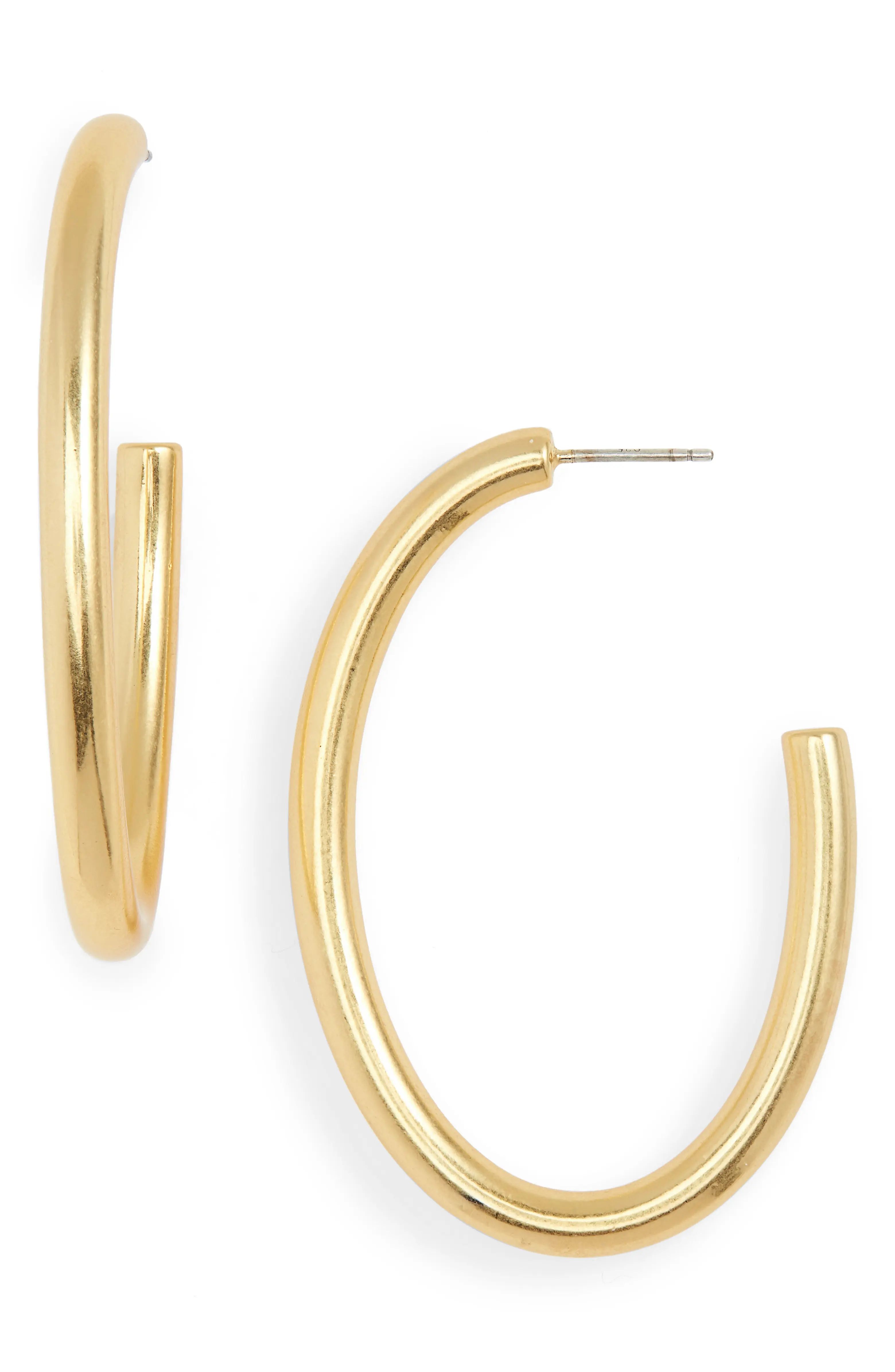 Chunky Oval Hoop Earrings | Nordstrom
