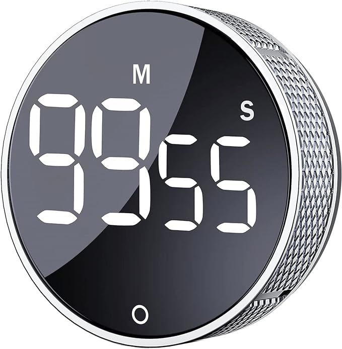 Digital Kitchen Timers, Visual timers Large LED Display Magnetic Countdown Countup Timer for Clas... | Amazon (US)