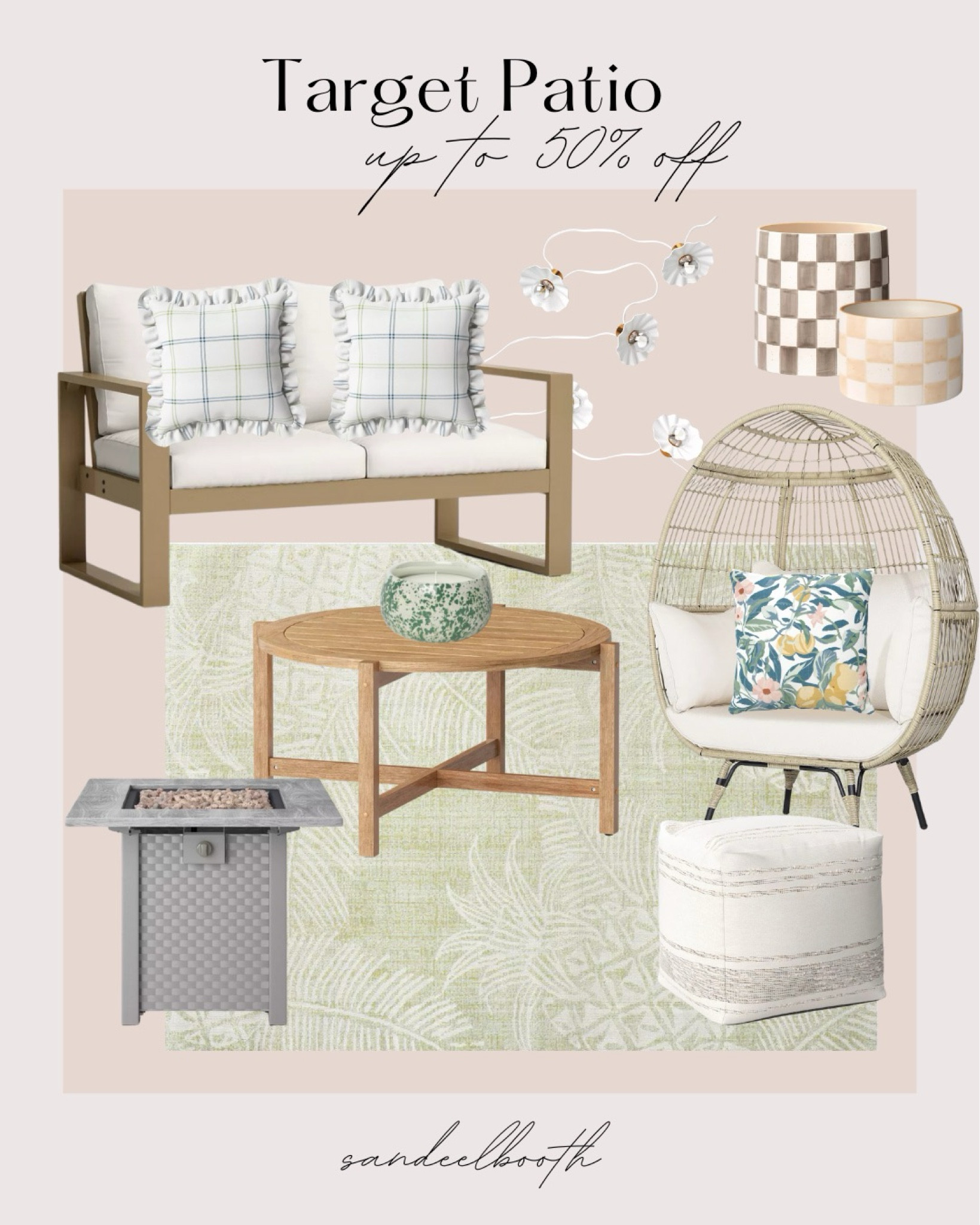 Target patio finds up to 50% off!

Target home, patio furniture, planters, outdoor rug, outdoor throw pillows, affordable patio furniture 

#LTKstyletip #LTKhome