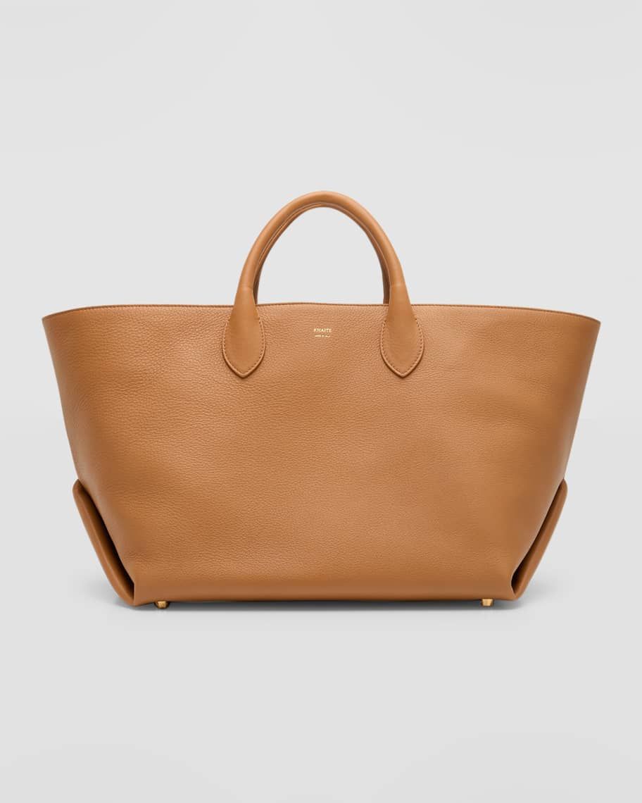 Amelia Envelope Pleat Medium Tote Bag | Neiman Marcus