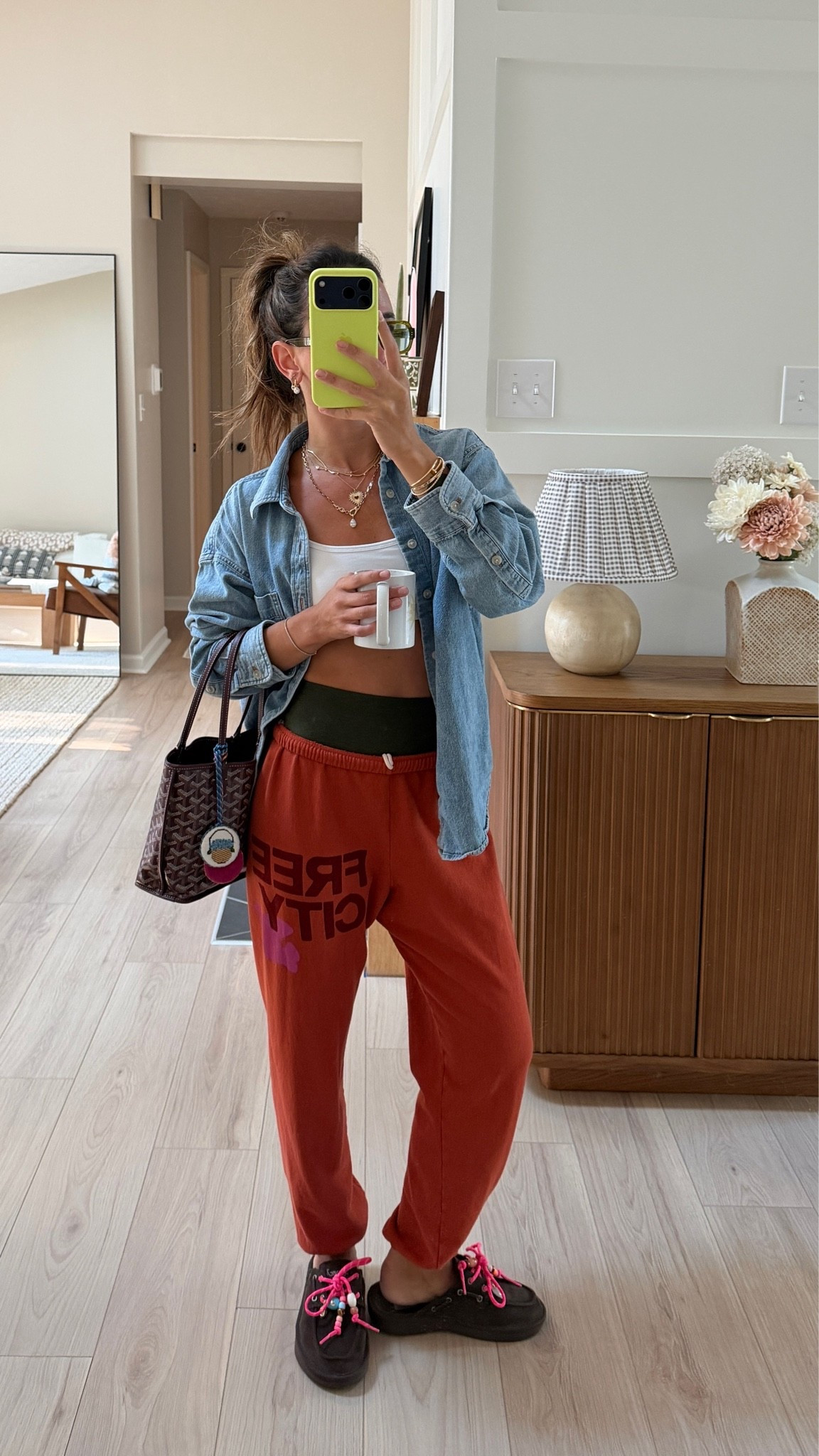 XS tops small sweats! Shoes are Brunch