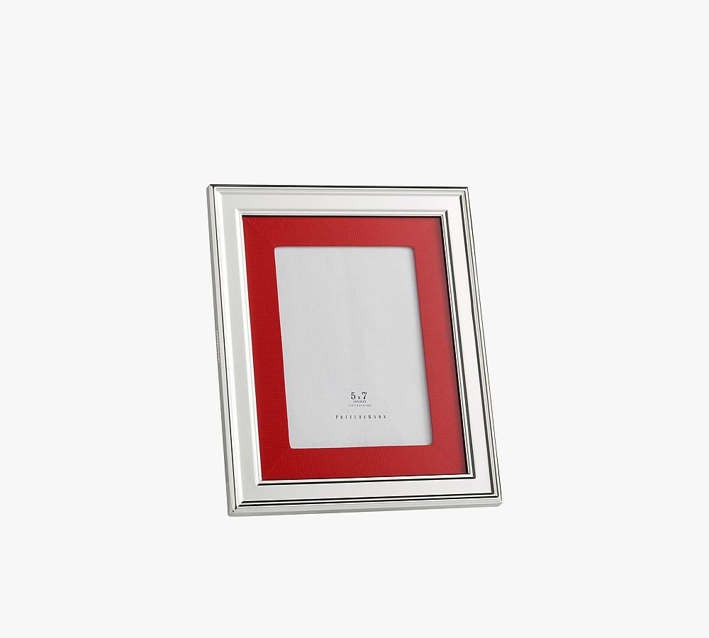 Personalized Silver-Plated Picture Frames | Pottery Barn (US)