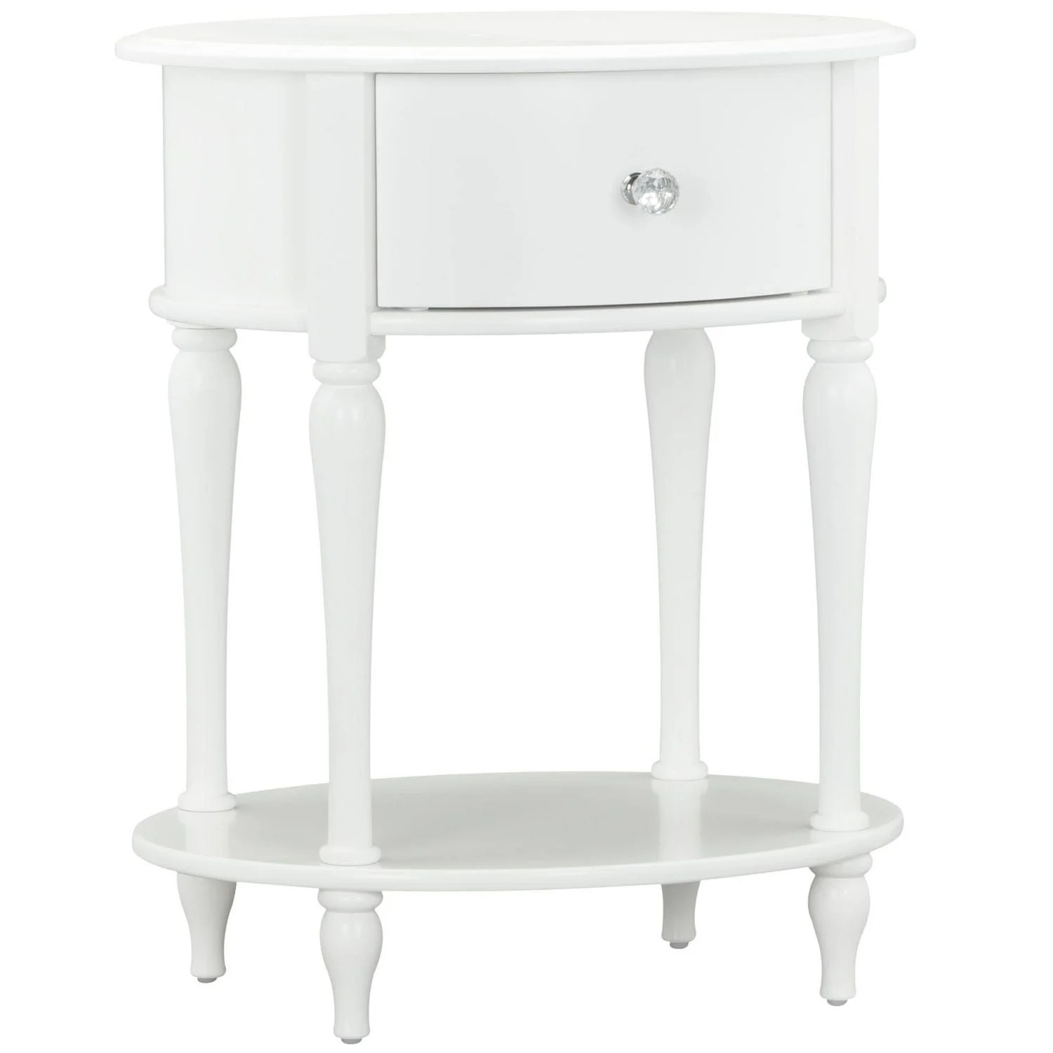 Little Seeds Rowan Valley Laren Oval Nightstand, White | Walmart (CA)