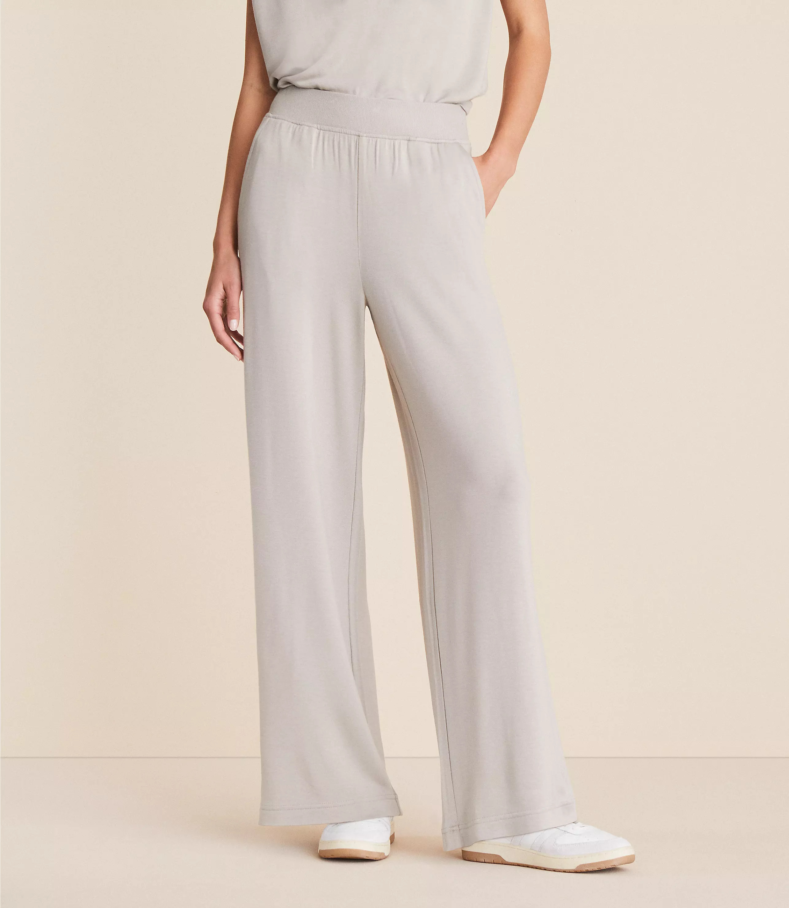 Lou & Grey Signaturesoft Wide Leg Pants | LOFT