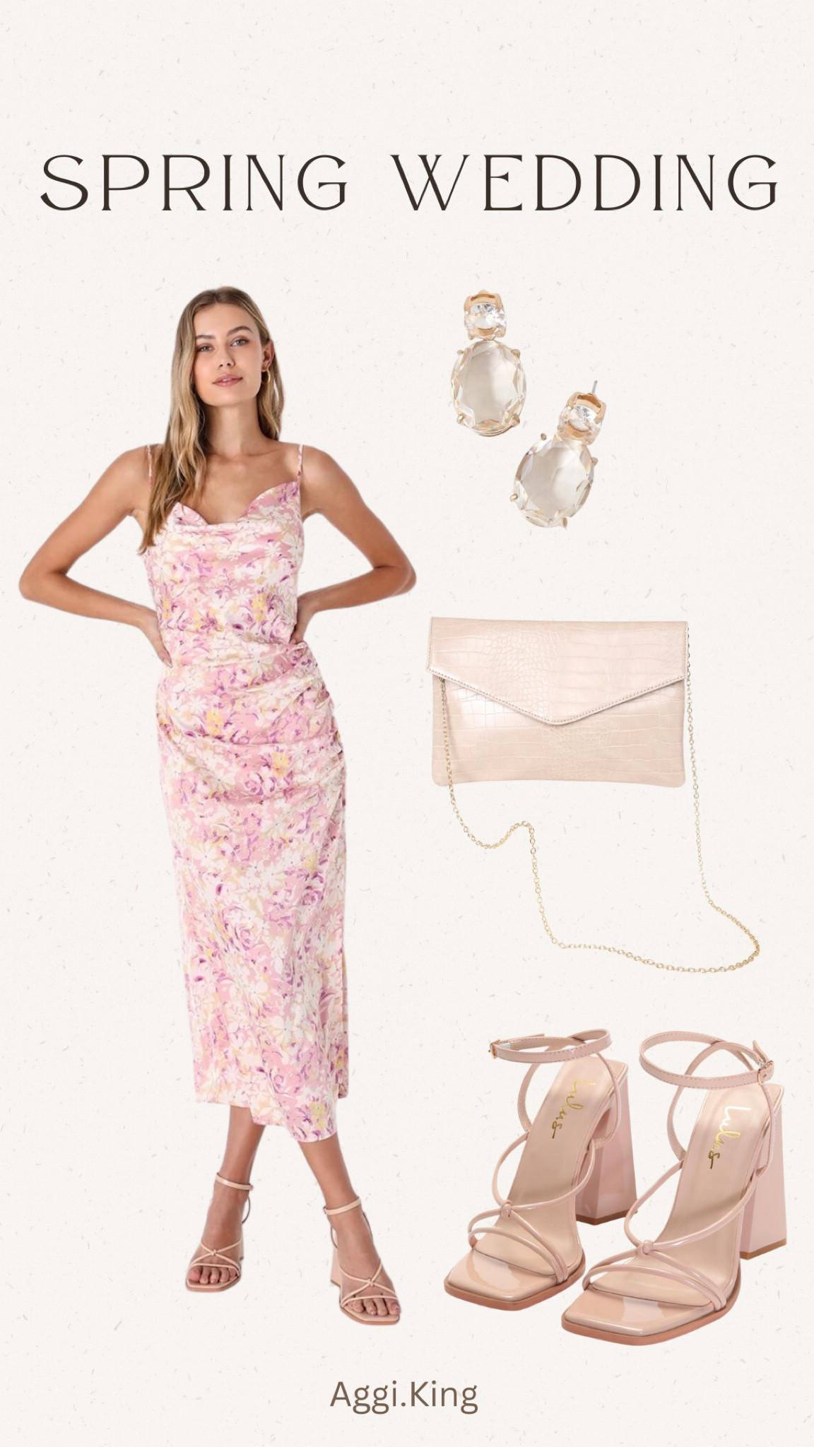 Spring wedding look

#lulus #wedding #weddingguest #dress 

#LTKwedding #LTKFind #LTKGiftGuide