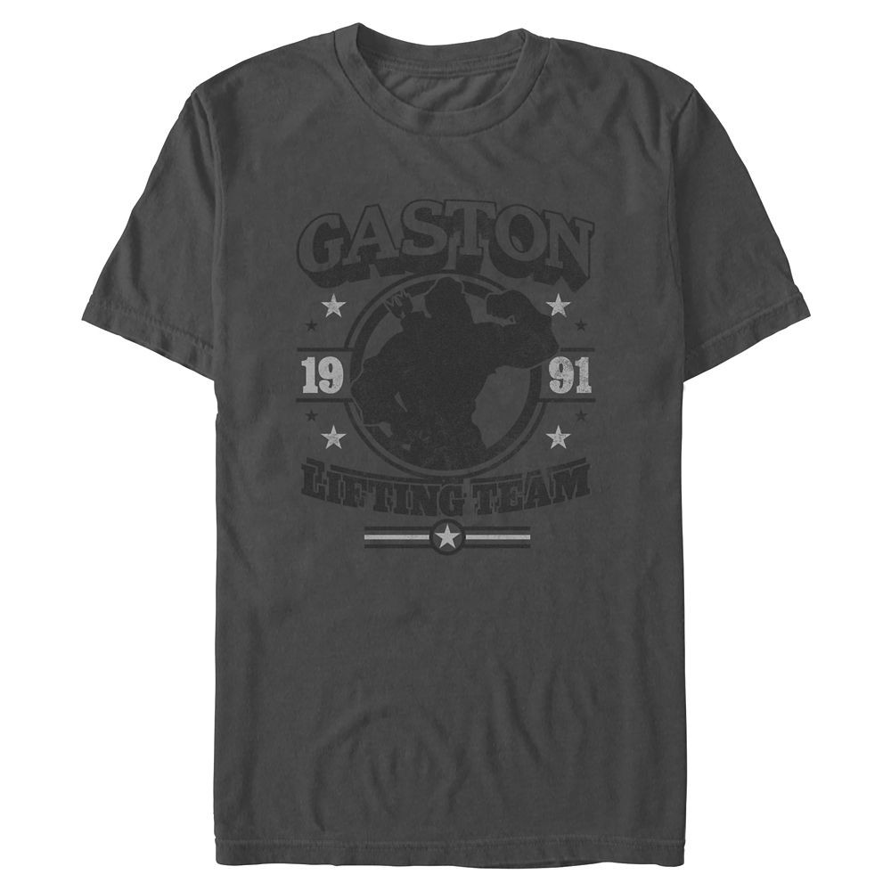 Gaston ''Lifting Team'' T-Shirt for Adults – Beauty and the Beast | Disney Store