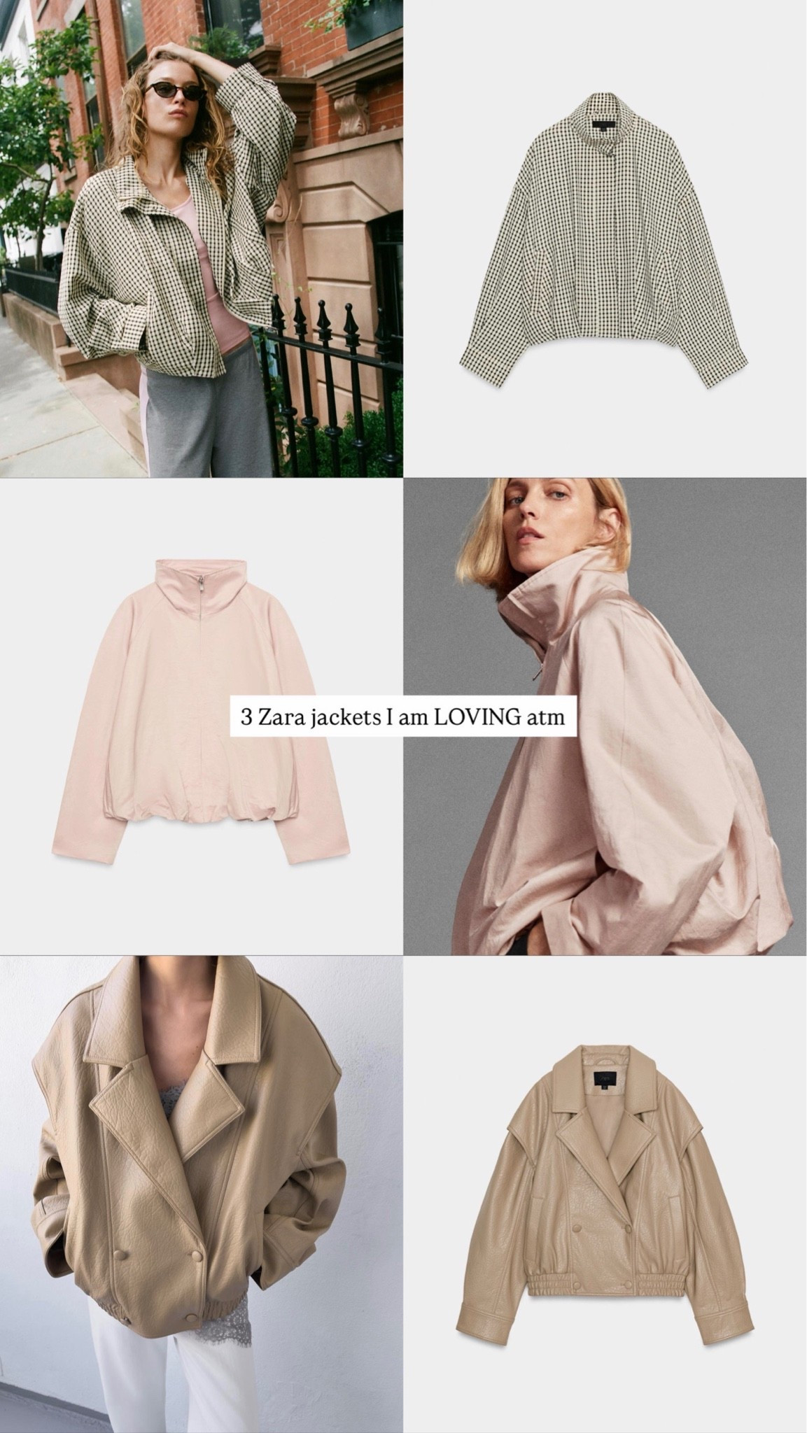 3 of my favourite Zara jackets atm!

#LTKsummer #LTKautumn #LTKstyletip