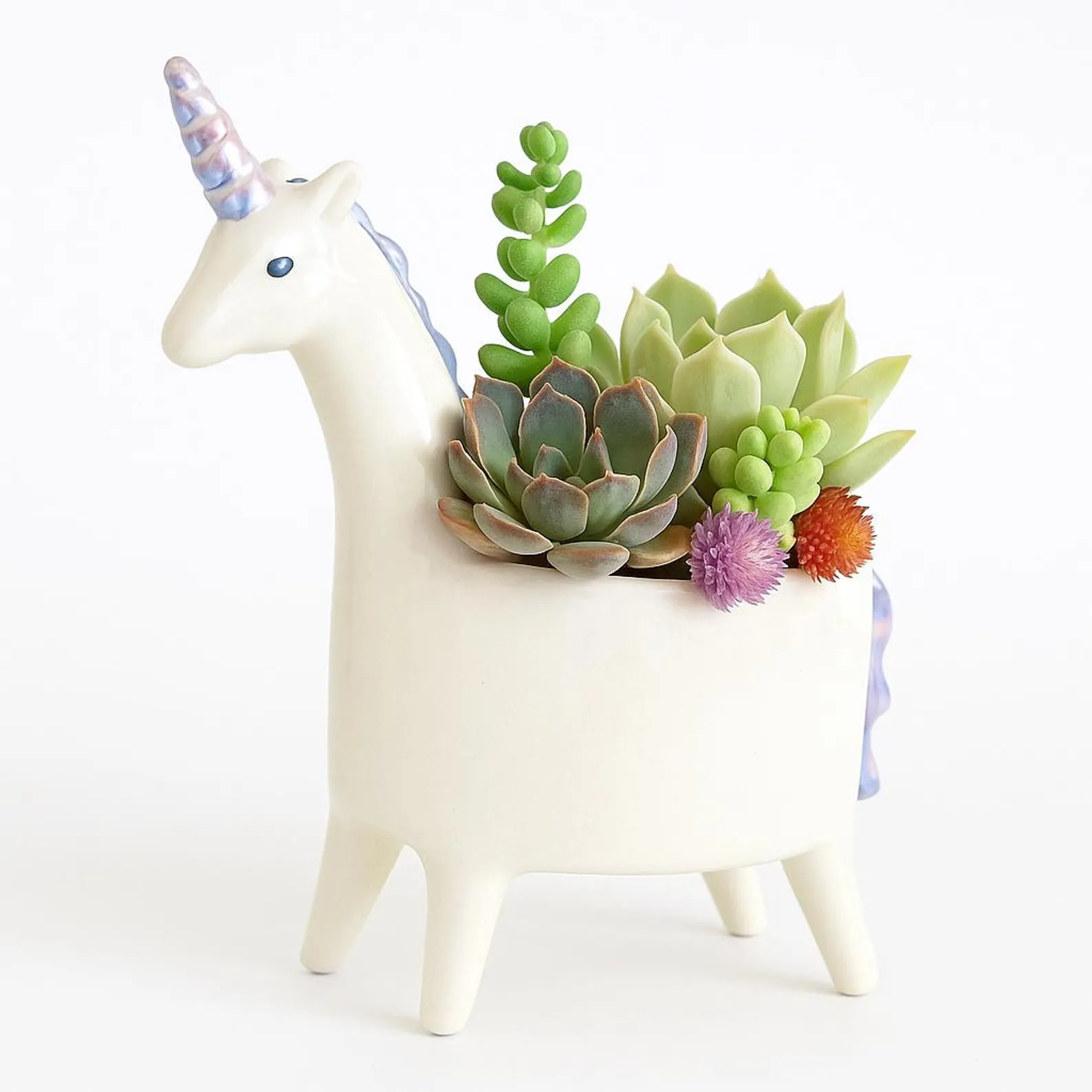 Whimsical Unicorn Planter | Succulent Planter | Unicorn Planter Pot | Gift for Unicorn Lovers | M... | Etsy (Global)