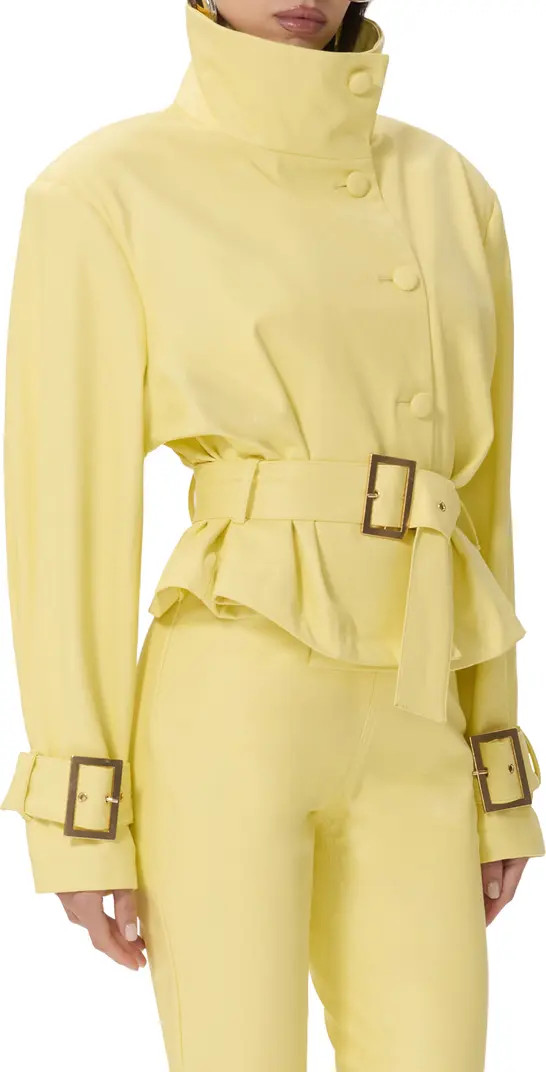 Scarlette Belted Faux Leather Jacket | Nordstrom