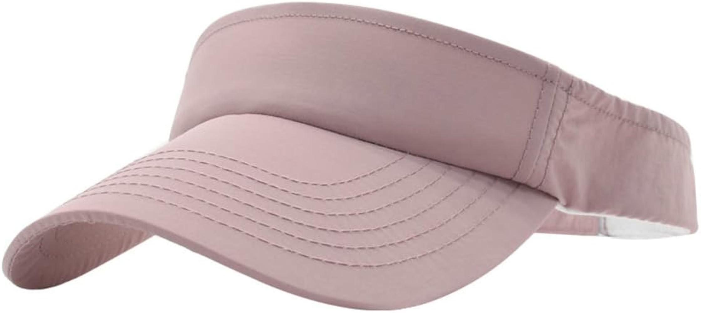 Wide Brim Visor Hats for Women Men Empty Top Baseball Caps Classic Solid Color Sport Cycling Caps... | Amazon (US)