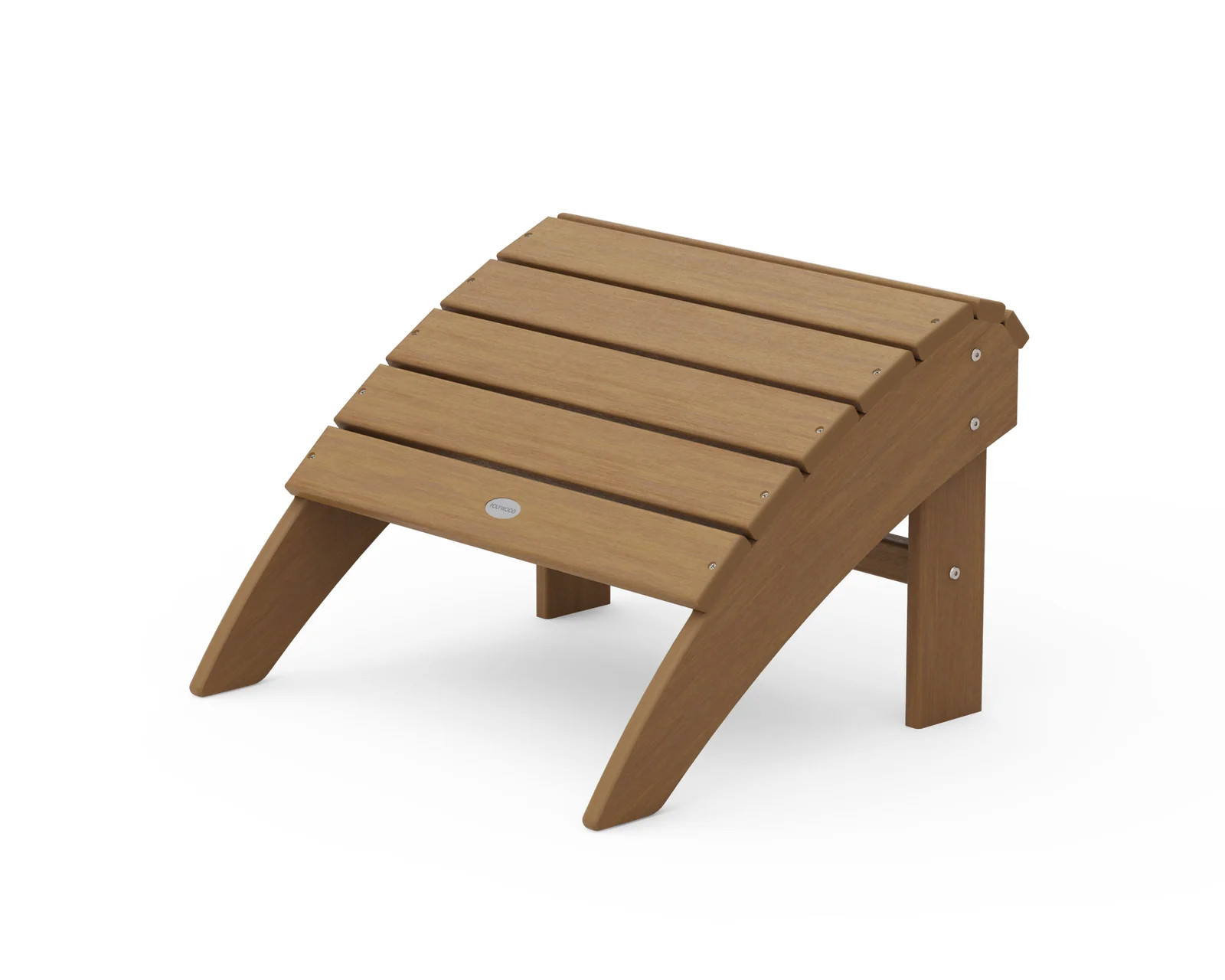 Vineyard Curveback Adirondack Ottoman | POLYWOOD