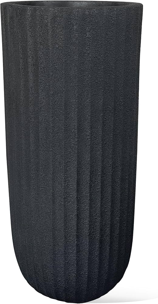 3 FT Extra Large Tall Planter for Indoor Outdoor Plants, Modern Tall Outside Planter Pot for Tree... | Amazon (US)