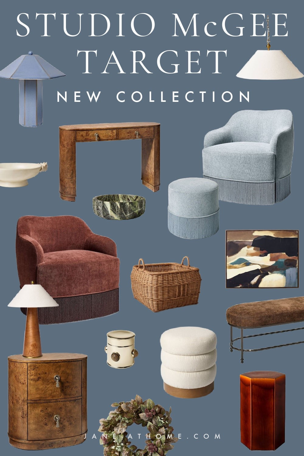 A gorgeous new Studio McGee Target Fall 2026 collection drops this week, with fall decor, furniture, wreaths, fall mantel decor, lighting, greenery, pillows, and so much more for a classic, timeless fall home aesthetic you'll love 💙

#LTKSeasonal #LTKHome #LTKmomlife