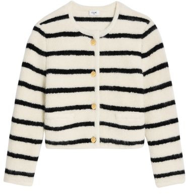 Marinière in wool cardigan - CELINE | 24S US