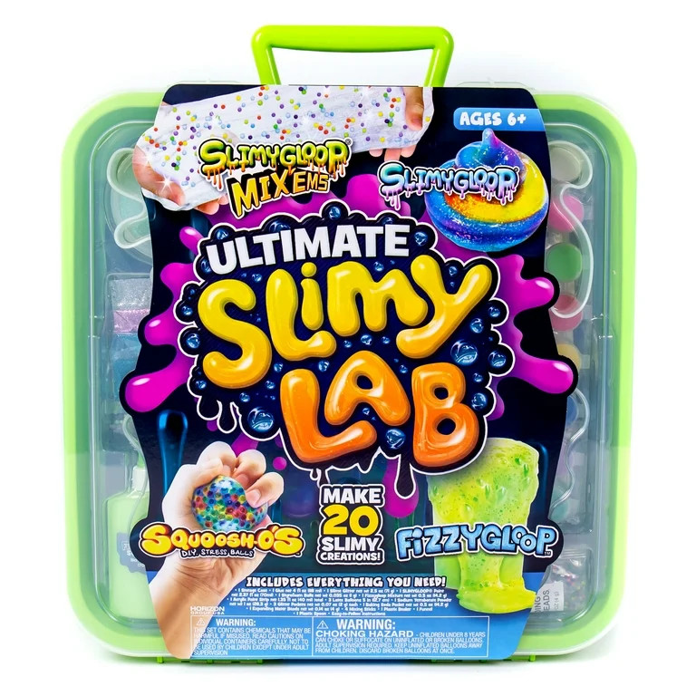 SLIMYGLOOP Ultimate Multicolor Slimy Laboratory, 4-in-1 Slime Activities - Walmart.com | Walmart (US)