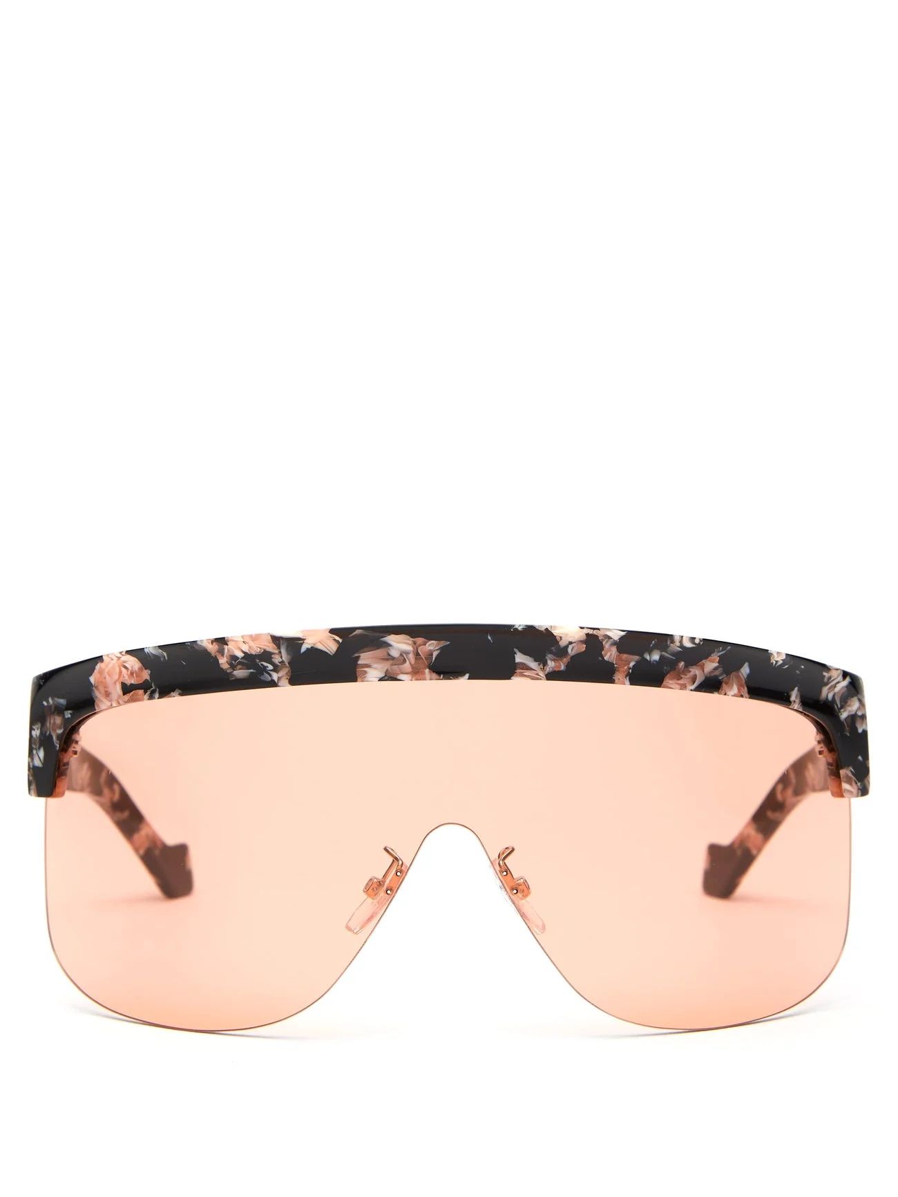 Show D-fame acetate visor sunglasses | Matches (UK)