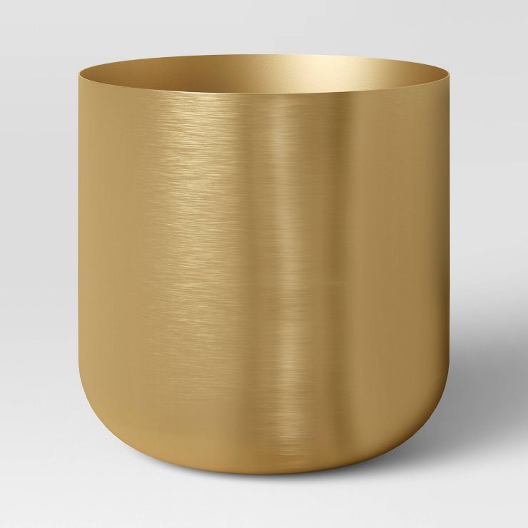 Medium Brass Planter - Threshold™ | Target