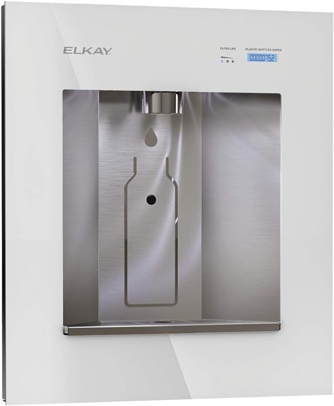 Elkay LBWD06WHK ezH2O Liv Built-in Filtered Water Dispenser, Remote Chiller, Aspen White | Amazon (US)