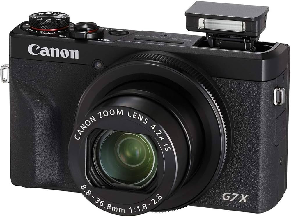 Canon PowerShot G7X Mark III Digital Camera with 4.2x Optical Zoom Lens (Black) | Amazon (US)