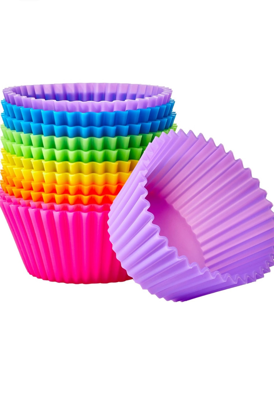 We use silicone muffin holders to easily section off lunches and snacks. 

