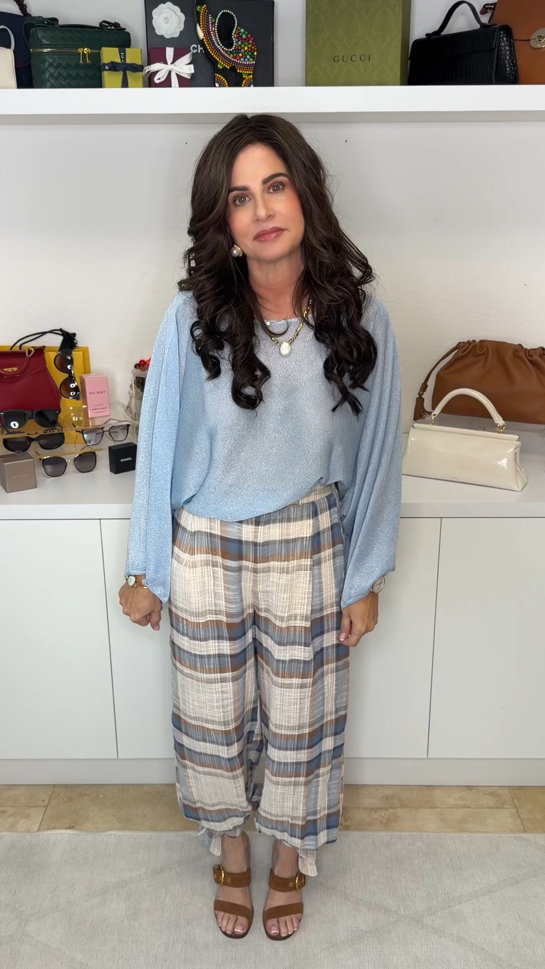 A fun look for going into fall. 
Top sm, pants XS

#LTKootd #LTKOver40 #LTKPetite

#LTKootd #LTKOver40 #LTKWorkwear