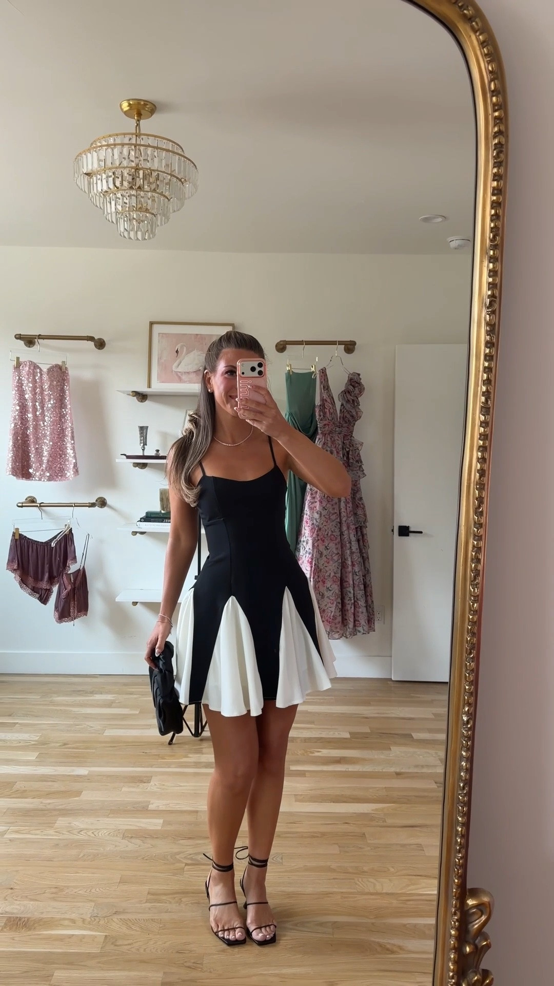 vici black and white fitted bodice mini summer wedding cocktail dress under $70 💍 🍸

use code ‘emerson40’ for 40% off now-Tuesday only!! 

electric picks: emerson20
lulus: emerson20 (first purchase only)

I’m 5’4” and typically wear a small/2 
•i sized down to an xs

summer wedding guest dresses, wedding guest dresses, cocktail dresses, semi-formal dresses, black tie wedding guest dresses, destination wedding guest dresses, garden party dresses, wedding guest outfit ideas, graduation dresses, white dresses, party dresses, date night dresses, special occasion dresses, cocktail party dresses, resortwear, resort outfits, vacation outfits, vacation dresses, beach vacation outfits, summer vacation outfits, tropical vacation outfits, vacation outfit ideas

#LTKU #LTKSeasonal #LTKWedding