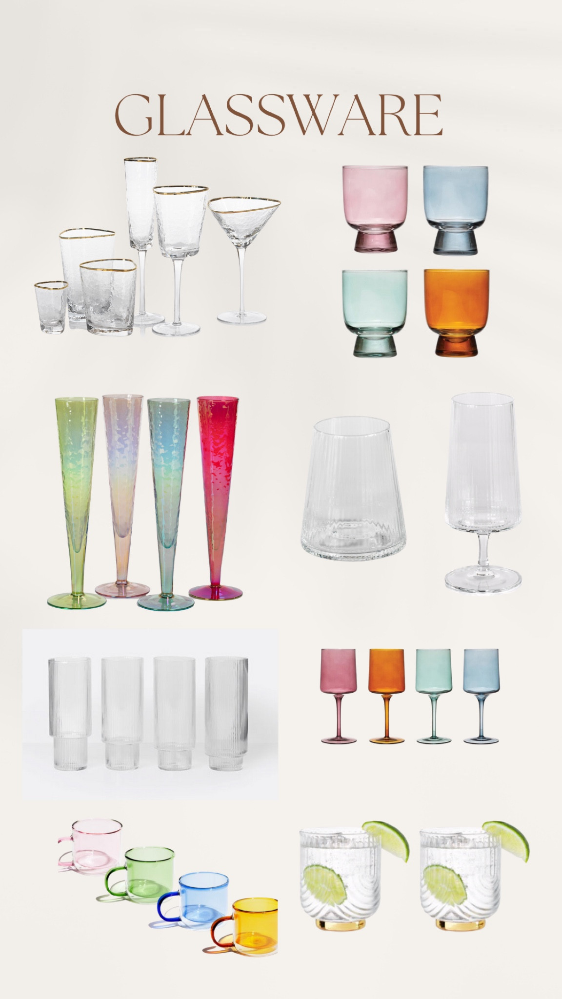Glassware!! Perfect gift this Christmas! 

#LTKSeasonal #LTKHoliday #LTKGiftGuide