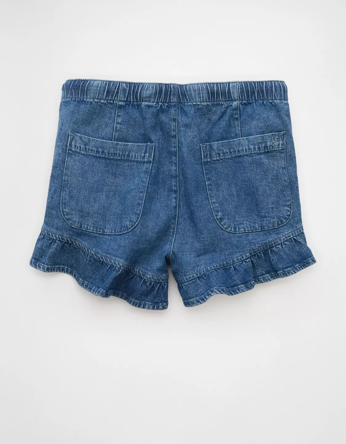 AE Stretch Ruffle Short | American Eagle Outfitters (US & CA)