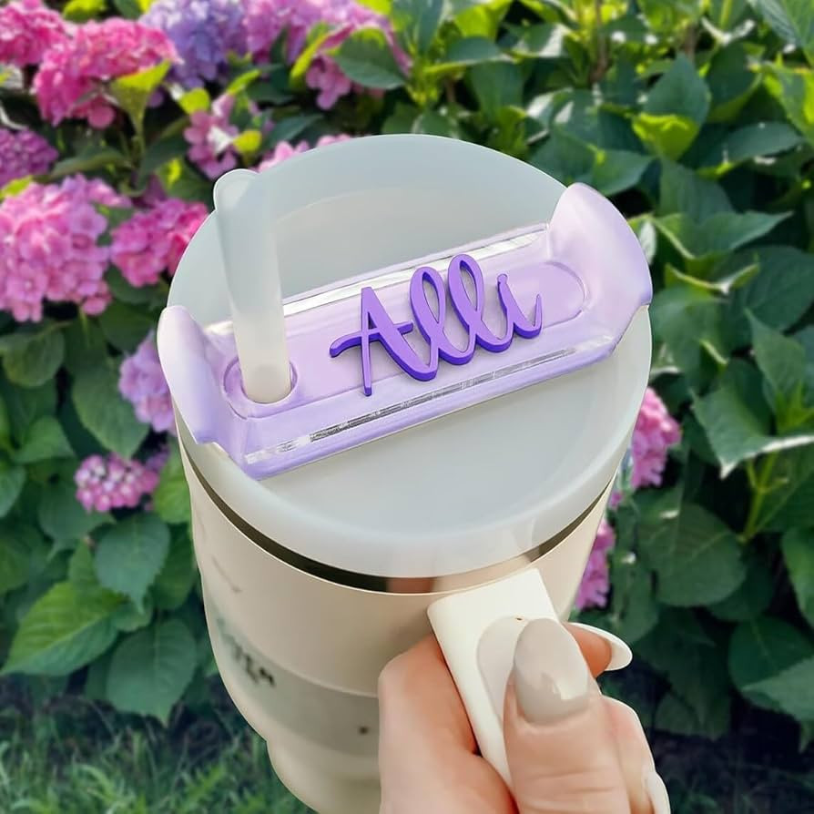 Customized Tumbler Name Tags, Personalized Name ID Tags for Tumbler, Acrylic Name Plate, Quencher... | Amazon (US)