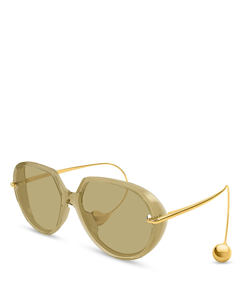 Bottega Veneta Round Sunglasses, 60mm | Bloomingdale's (US)