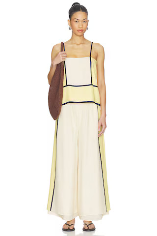 The Lilou Pants in Canary Stripe | Revolve Clothing (Global)