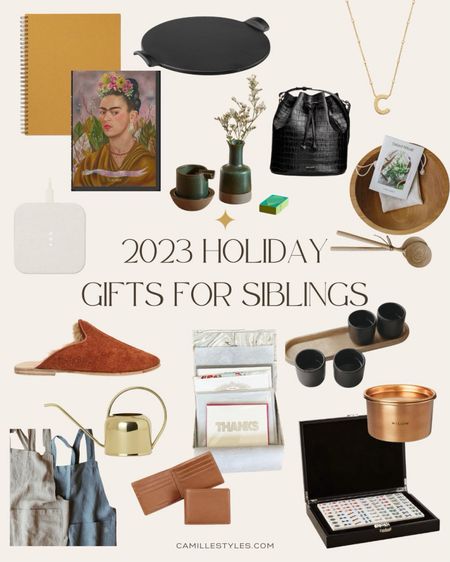 To make a 2023 gift guide for siblings, I’ve gathered an assemblage of deeply giftable goods from my favorite brands, as well as some of the best gifts I’ve ever given or received—my greatest hits if you will. 💫

#LTKSeasonal #LTKHoliday #LTKGiftGuide