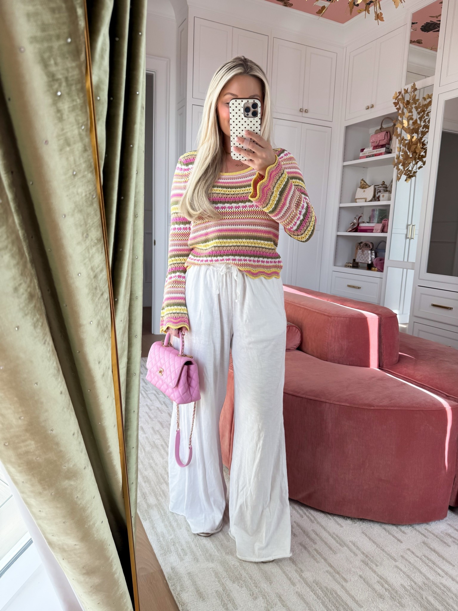 Love this outfit!  can’t wait to wear in spring and with shorts! Wearing size medium sweater! 

#LTKootd #LTKgrwm #LTKFestival