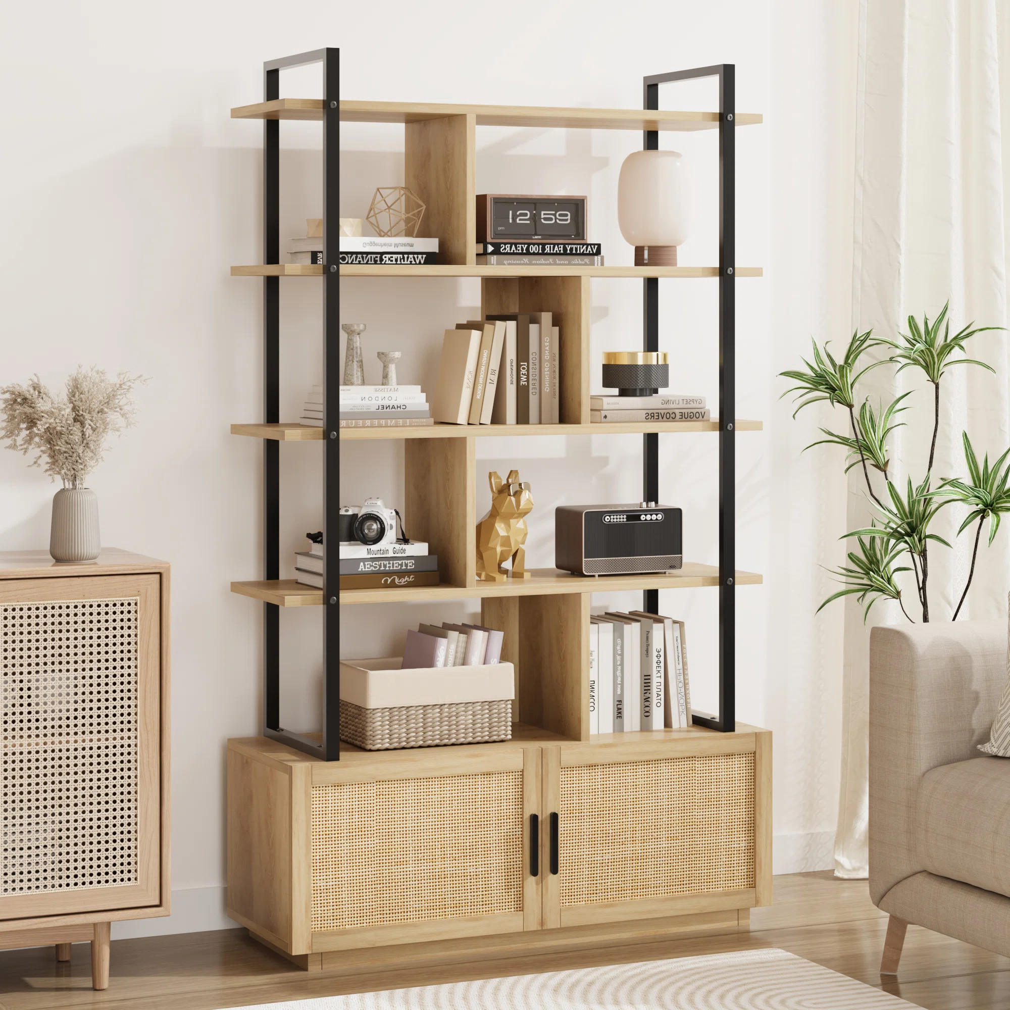 Ashwaq Bookcase | Wayfair North America