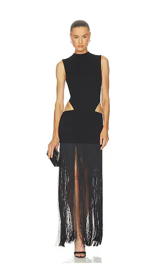 Shabana Maxi Dress in Black | Revolve Clothing (Global)