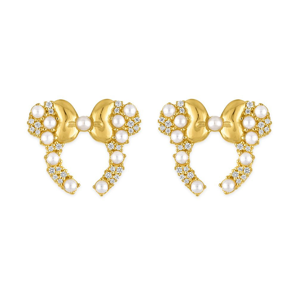Minnie Mouse Swarovski Pearls Ear Headband Earrings by Rebecca Hook | Disney Store