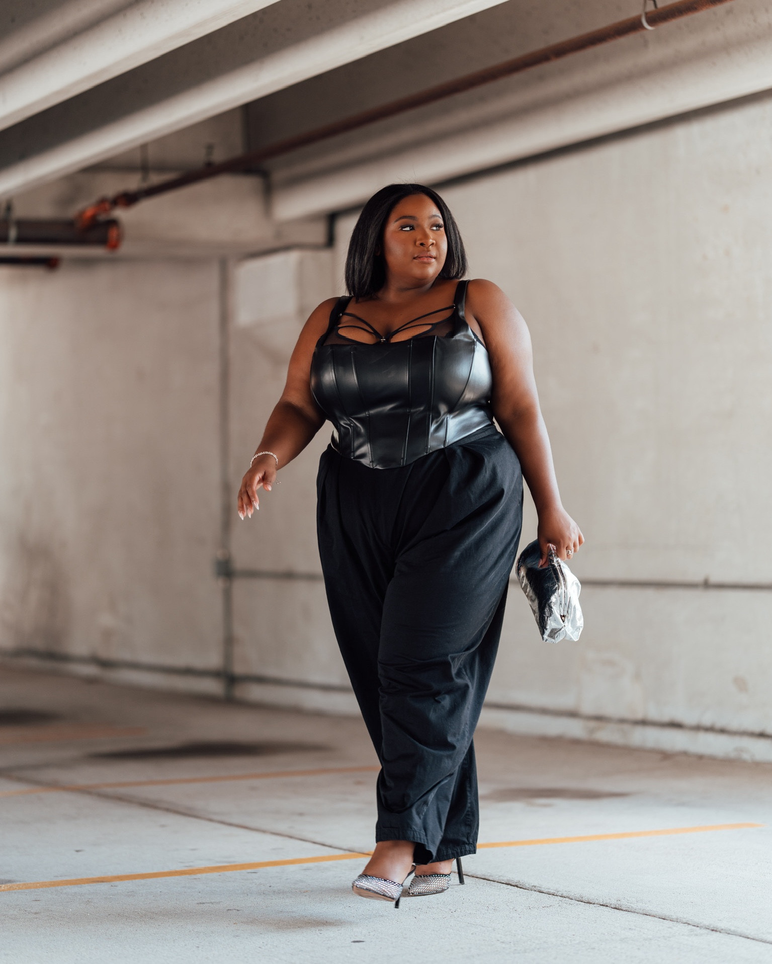 All black outfit idea.

Plus size style. Plus size fashion. Date night. Date night style. Fall fashion. Transitional styles. Faux leather. 

#LTKPlusSize #LTKStyleTip
