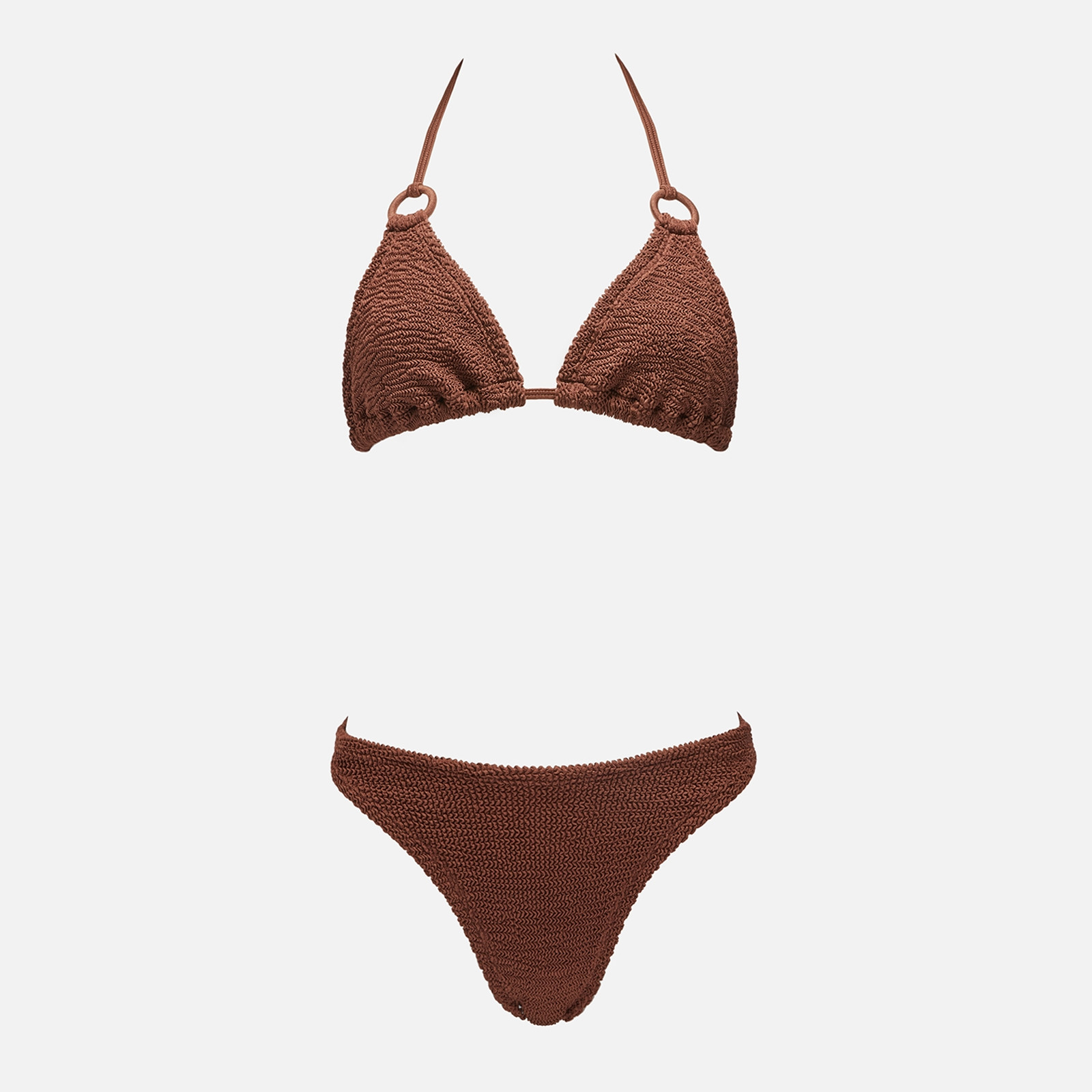 Hunza G Eva Crinkle™ Seersucker Bikini | Coggles | Coggles (Global)