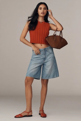 Melie Bianco Fan Tote | Anthropologie (US)