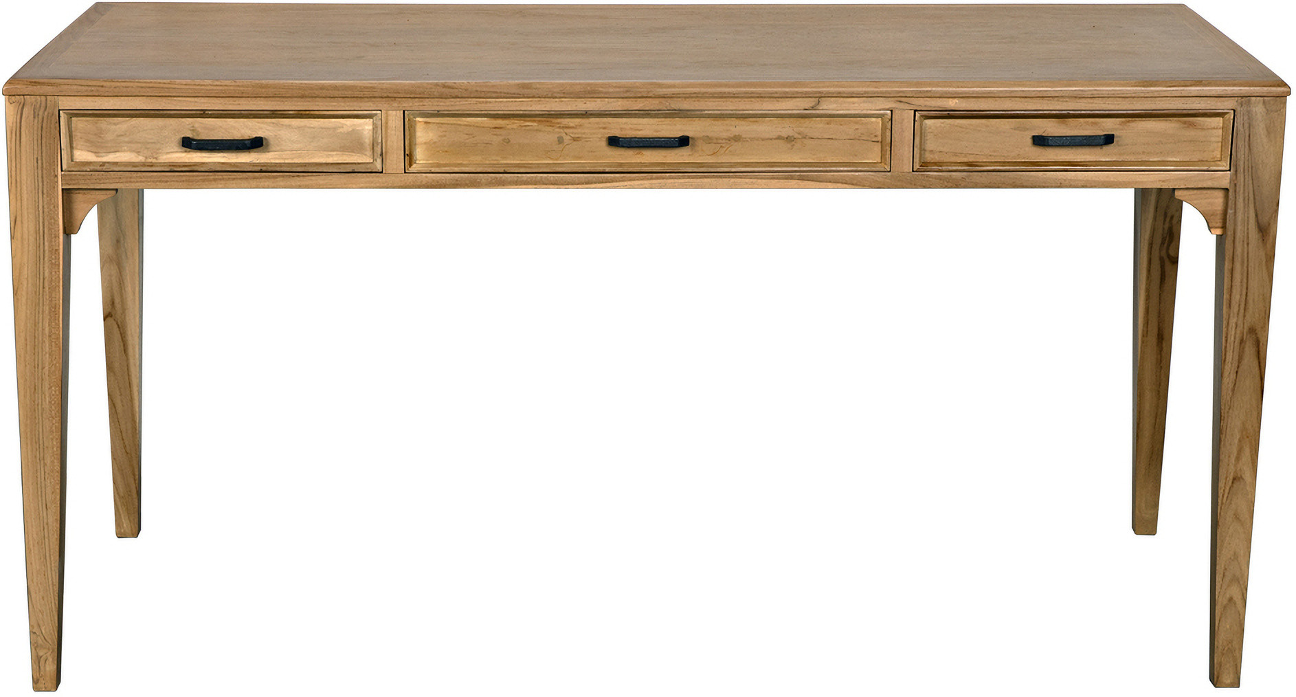 Ambrose Desk In Teak | 1stopbedrooms
