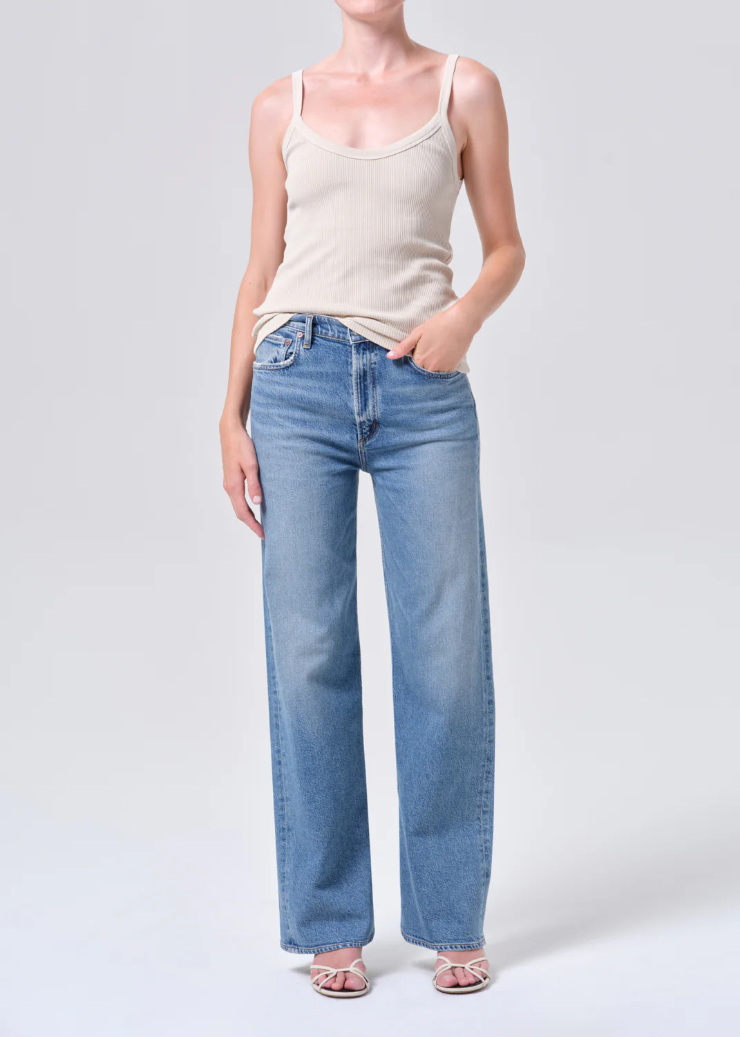 Ren High Rise Wide Leg 32 in Measure | AGOLDE