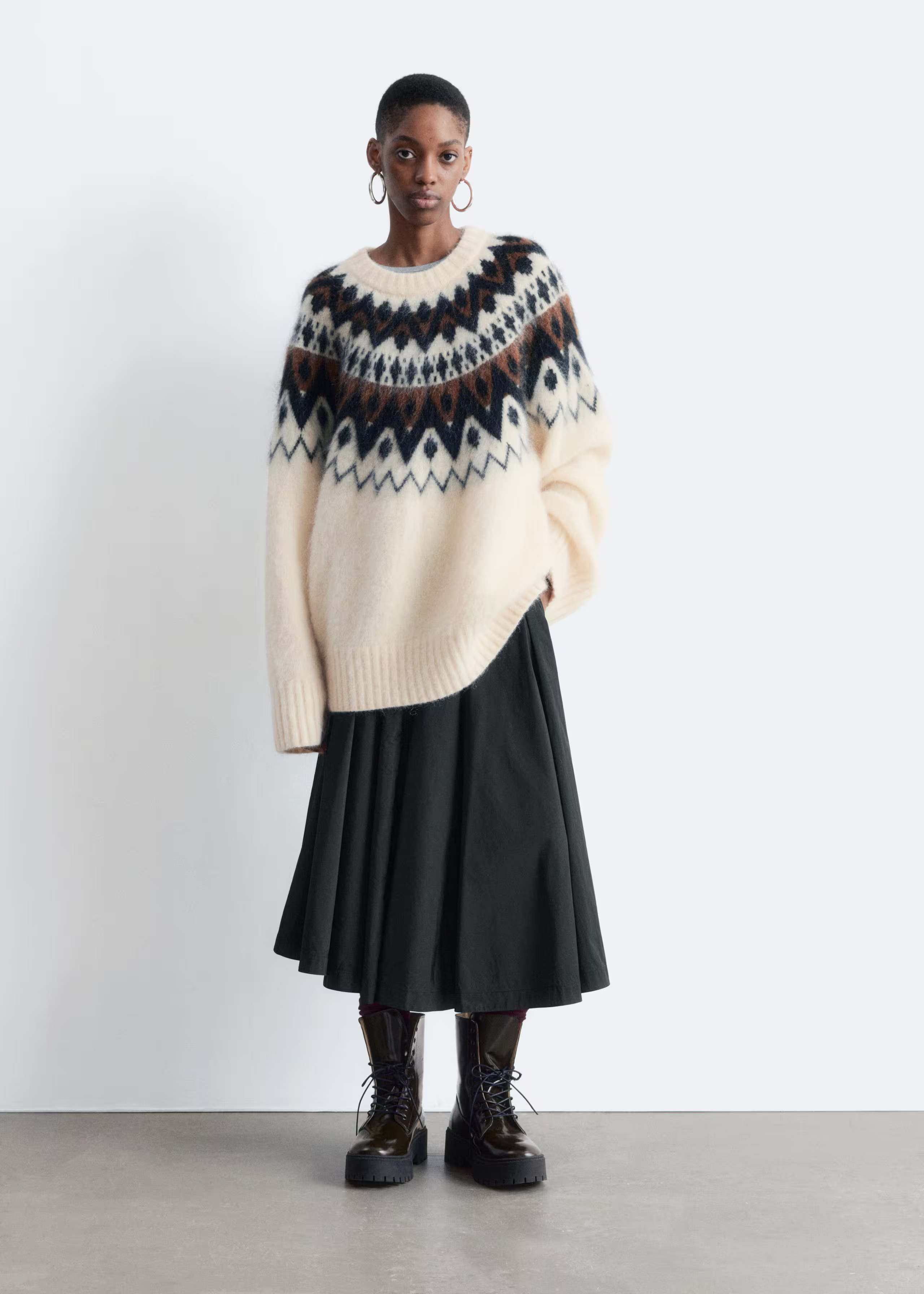 Oversized Mohair-Blend Jumper | & Other Stories UK