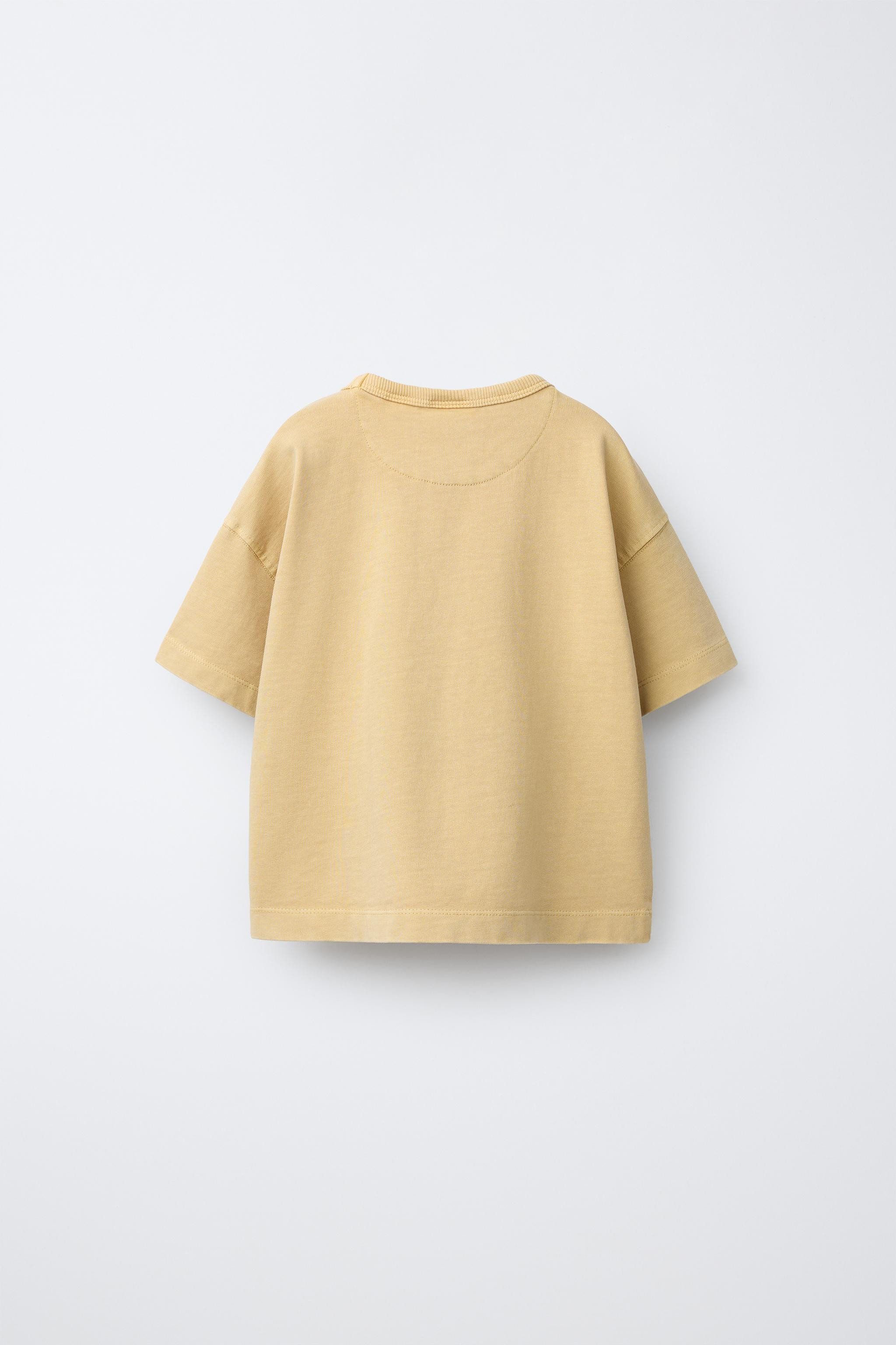 PLAIN GARMENT DYE T-SHIRT | Zara US