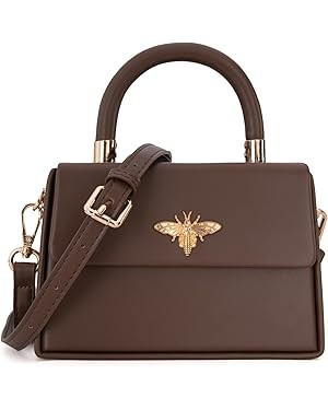 Milan Chiva Mini Purse Small Top-Handle Handbags for Women Bee Purse | Amazon (US)