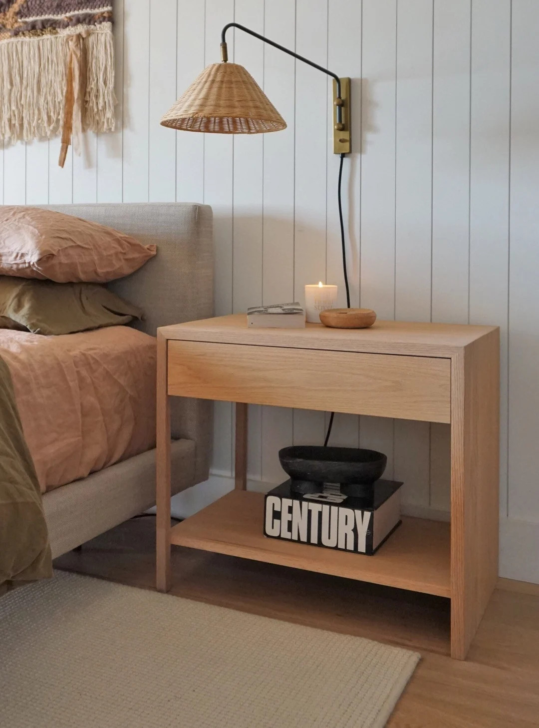 Set of COAST white oak nightstands | Etsy (US)