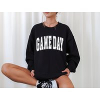 Game Day Sweatshirt, Shirt, Football College Tailgate, Oversized Sports | Etsy (US)